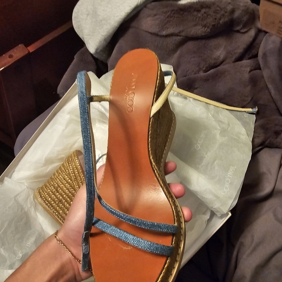 Jimmy Choo Danai Denim Espadrilles - Picture 3 of 7